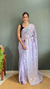 SF 690 Gucchi Silk Butta Party Wear 1 Minute Readymade Saree Suppliers In India